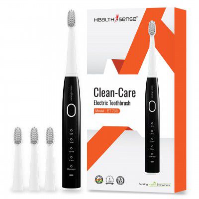 HealthSense Electric Toothbrush Rechargeable Sonic Brush f 