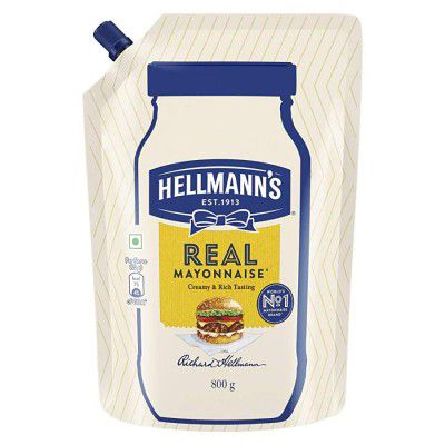 Hellmanns Eggless Mayonnaise 800g