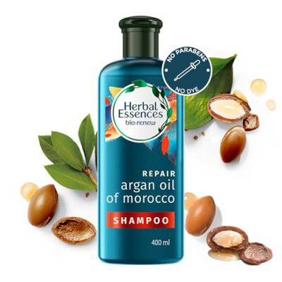 Herbal Essences bio:renew Argan Oil of Morocco SHAMPOO, 400ml, No Parabens No Colourants