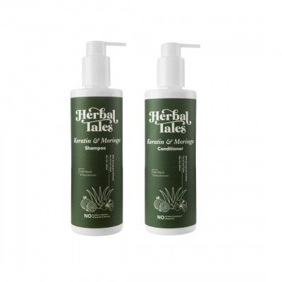 Herbal Tales Keratin Shampoo And Conditioner Combo 250ml + 250ml