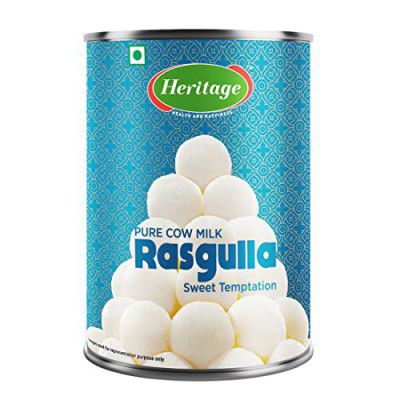 Heritage Rasgulla, 1Kg Tin