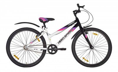 Hero Tomboy Hardtail Single Speed 26T Mountain Bike (STOM26WHBK03)