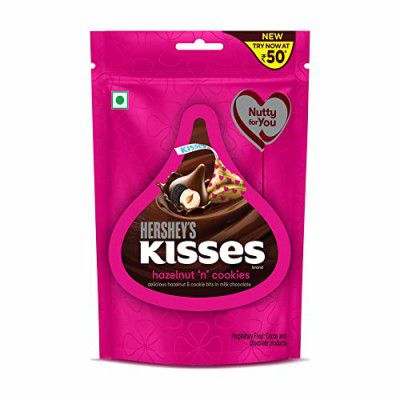 HERSHEY'S Kisses Hazelnut 'N' Cookies 33.6G Pack Of 6