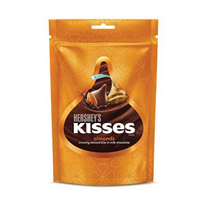 Hershey's Kisses Milk Choclates Almond, 100g (Pack of 3)