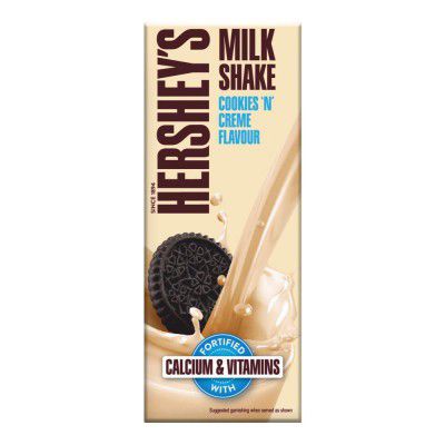 Hershey's Milkshake Cookies N Crème, 180ml (Pack of 4)