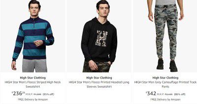 High Star Clothing Upto 85% Off