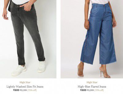 HIGH STAR Jeans Min 70% Off