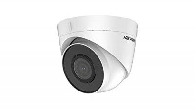 HIKVISION Wired 1080p Full HD Pixels 2MP IP Plastic Dome Camera DS-2CD1323G0E-I (White)