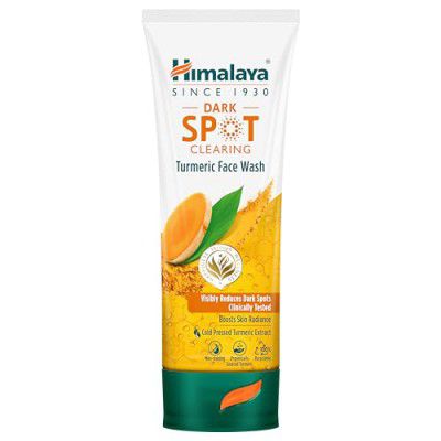 Himalaya Dark Spot Clearing Turmeric Face Wash | Reduce dark spots in 7 days | Organically sourced & Cold-pressed turmeric | 100ml