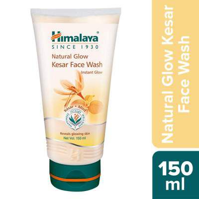 Himalaya Natural Glow Kesar Face Wash, 150ml