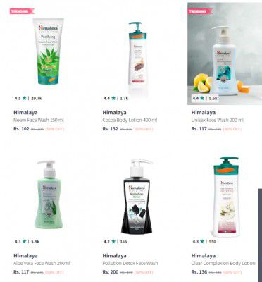 Himalaya Personal Care Upto 60% Off