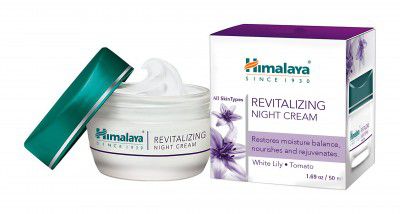 Himalaya Revitalizing Night Cream with white lily | Renews, repairs & hydrates skin overnight | Suitable for Dry to combination skin | 50g