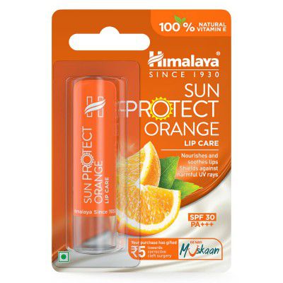 Himalaya Sun Protect Orange Lip Care Lip Balm Stick - 4.5g