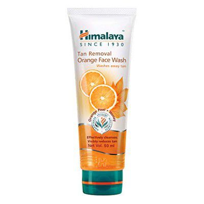 Himalaya Tan Removal Orange Face Wash, 50ml