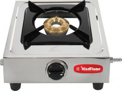 Hindflame 1 Burner Metro Stainless Steel Manual Gas Stove 