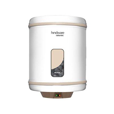 Hindware Atlantic Acero 25L, 2kW Storage Water Heater, White