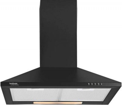 Hindware Clarissa Blk 60 / Clarissa Blk 60 IN Wall Mounted Chimney  (Black 750 CMH)