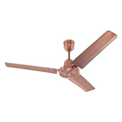 Hindware JUVO 1200mm High Speed Designer Ceiling Fan with Electroplated Finish (Antique copper)