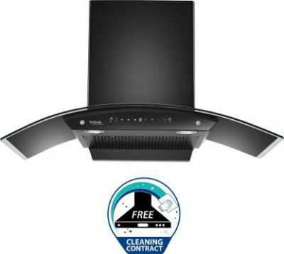 Hindware Sancia 90 Auto Clean Wall Mounted Chimney (1200 CMH)