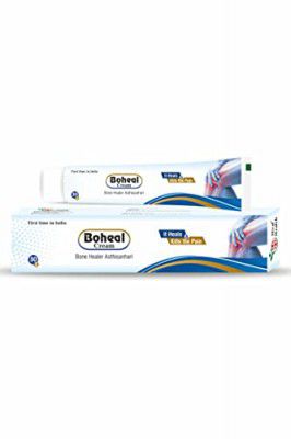 Hiral Health Boheal Cream - 30gm | Best Use for Joint Pain, Strain, Sprain, Muscles Pain, Back Pain, Knee Pain | 100% Ayurvedic - (BOHEAL Pack of 1)