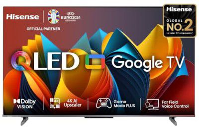 Hisense 108" E68N Series 4K Ultra HD Smart Google QLED TV (Grey)