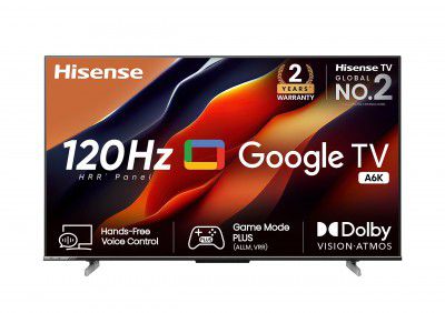 Hisense 43" Bezelless Series 4K Ultra HD Smart LED Google TV 43A6K