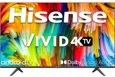 Hisense 50" 4K Ultra HD Smart Certified Android LED TV 50A6GE (2021 Model)