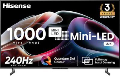 Hisense 55" 4K Ultra HD Smart Mini LED TV 55U7K