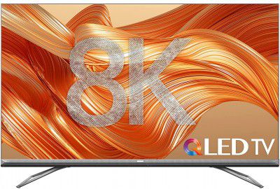 Hisense 75U80G 75" 8K Ultra HD Smart Certified Android QLED TV (Metal Gray) (2021 Model)