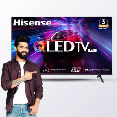 Hisense E7K 43" QLED Ultra HD (4K) Smart VIDAA TV (43E7K)