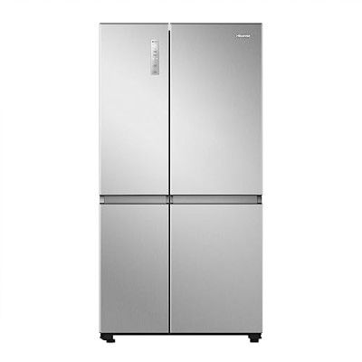 Hisense 688 L Frost-Free Side-by-Side Door Inverter Refrigerator (RS688N4SSVWI)