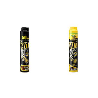 HIT Spray Flying Insect Killer (FIK) - 625 ml & HIT Lime Flower Insect Spray, 400ml