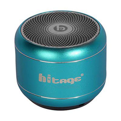 Hitage BS-341 Mini Simple, Elegant, Fashionable Speaker Shaking Function 5 W Bluetooth Speaker (Blue, 5.0 Channel)