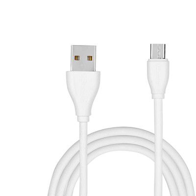 Hitage Quick Charge & Data Sync USB Cable for All Android Devices Which Have Micro USB Port (2.0 Mter White)