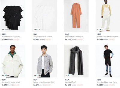 H&M Clothing Upto 70% Off | Get Extra 10% Off Via Coupon