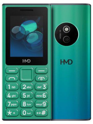 HMD 110 Keypad Phone with Built-in Scan & Pay UPI App, Rear Camera, Long-Lasting Battery, Wireless FM Radio | Green