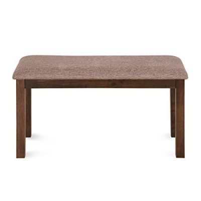 @home By Nilkamal Alice 2 Seater Dining Bench (Melamine Finish, Antique Cherry)