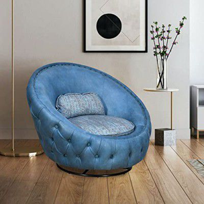 @home by Nilkamal Bellini Fabric Swivel Lounge Chair