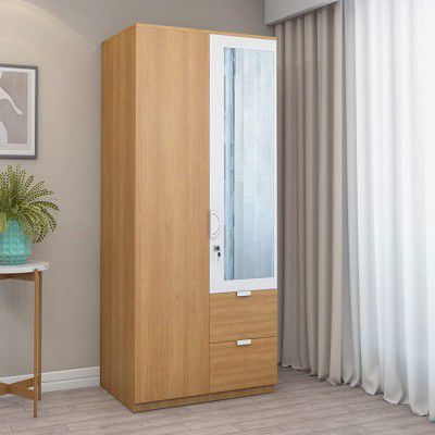 @home by Nilkamal Indio 2 Door Engineered Wood Wardrobe