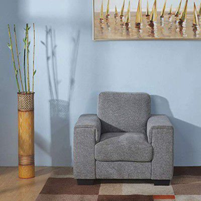 @home by Nilkamal Leah 1 Seater Sofa (Grey)