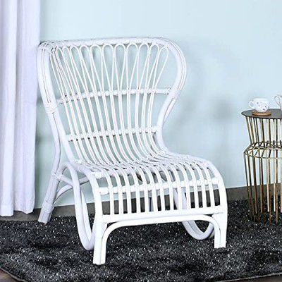 @home By Nilkamal Magy Arm Chair White