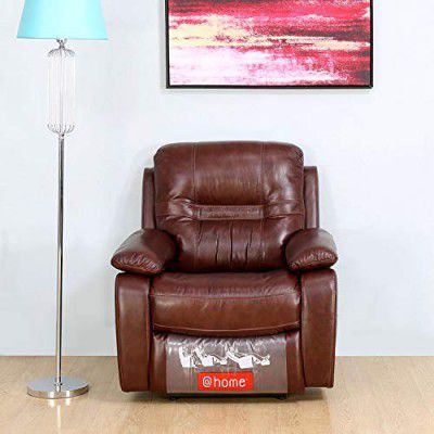 @home By Nilkamal Wilson 1 Seater Electric Recliner (Brown)