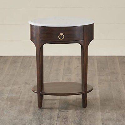 Home Centre Apollo Mango Wood End Table, Rich Brown, 18 * 13 * 23 Inches, (DL-14264-1)