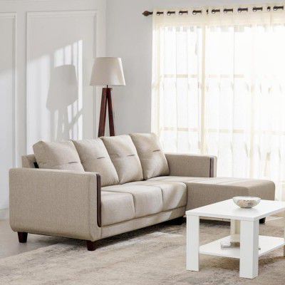 Home Centre BERRY 3 STR SOFA with RIGHT CHAISE - NEW BEIGE