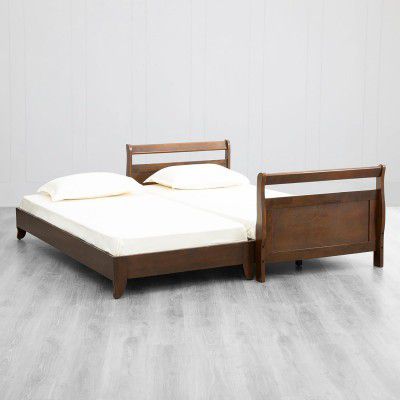 Home Centre Costa Rubber Wood Day Bed - Brown