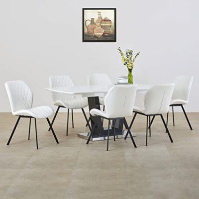 Home Centre Floyd 6-Seater Extendable Dining Set with Chairs