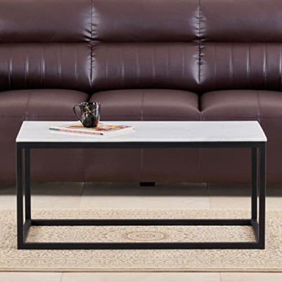 Home Centre Helios York Marble Top Coffee Table