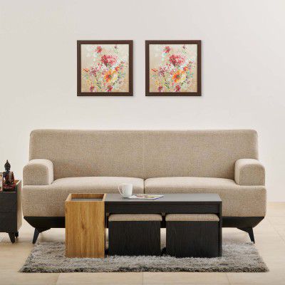 Home Centre Kiro Fabric 3-Seater Sofa 