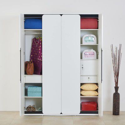 Home Centre Polaris 4-Door Wardrobe 