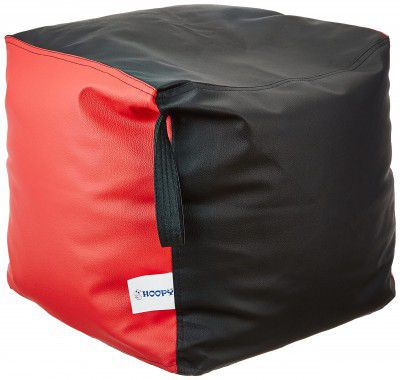 Hoopy Square Pouffe | Footrest | Footstool Cover